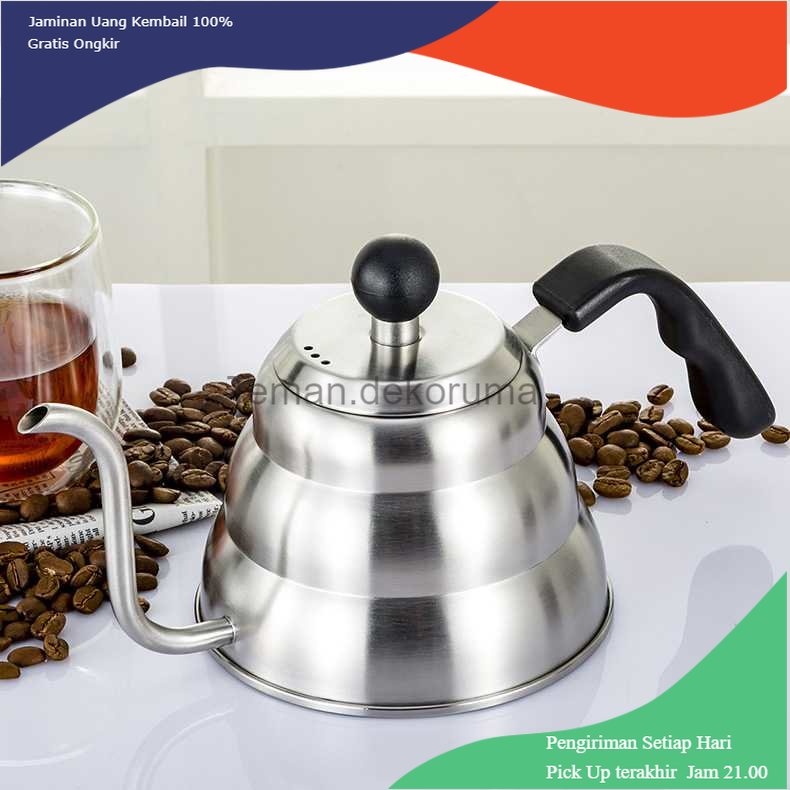 TD - RTG PERFFEE Teko Kopi Leher Angsa Coffee Maker Pot Drip Kettle 1L - PRF10