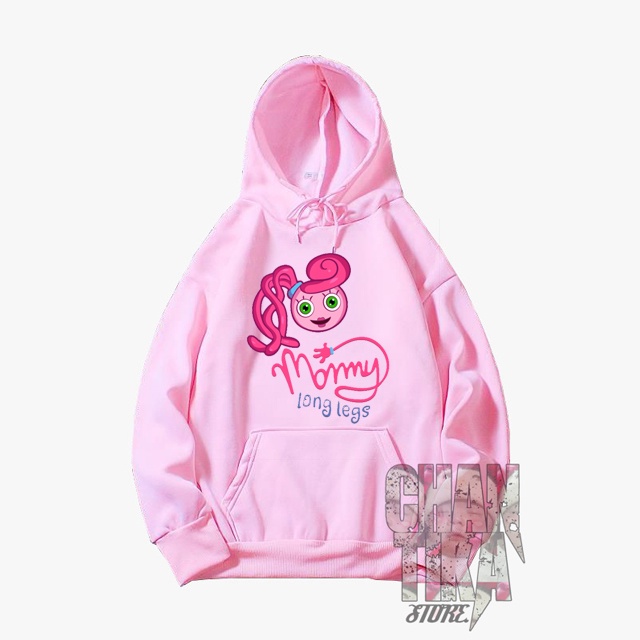 Jaket Hoodie Anak Perempuan Mommy Long Legs Cantik Imut - Hoodie Mommy Long Legs- Hoodie Kids Bandun