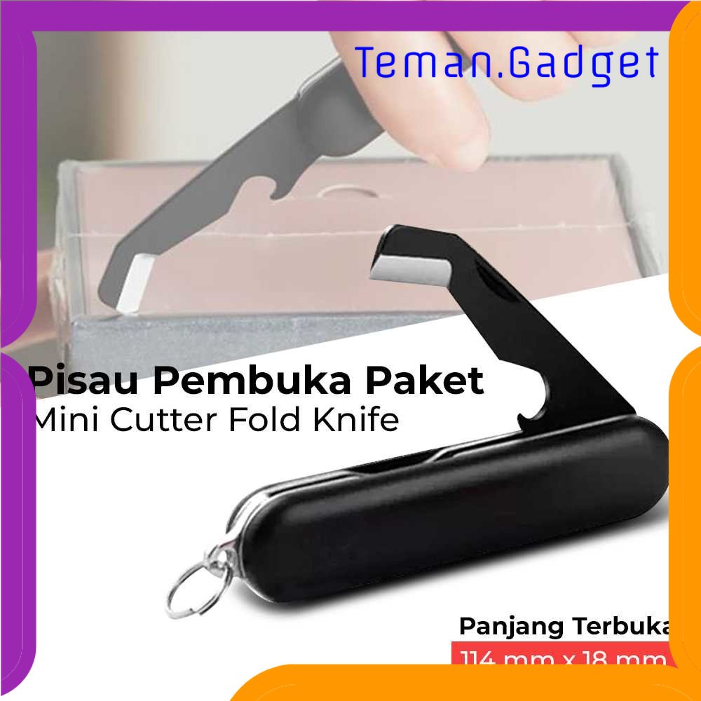 TG - ATK Huohou Pisau Pembuka Paket Cartoon Opener Mini Cutter Fold Knife - HU0208