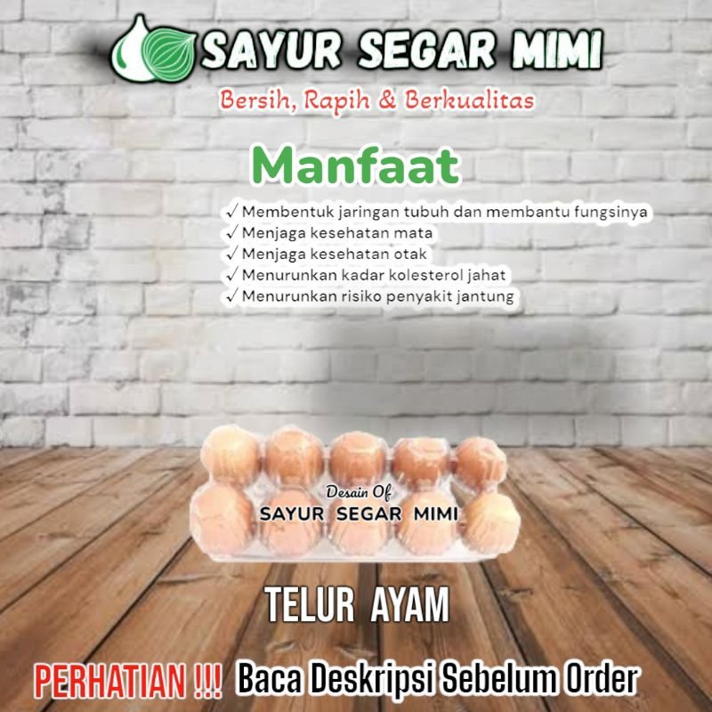 

Telur Ayam isi 10 /Cup - Sᴀʏᴜʀ Sᴇɢᴀʀ ♏ɪᴍɪ