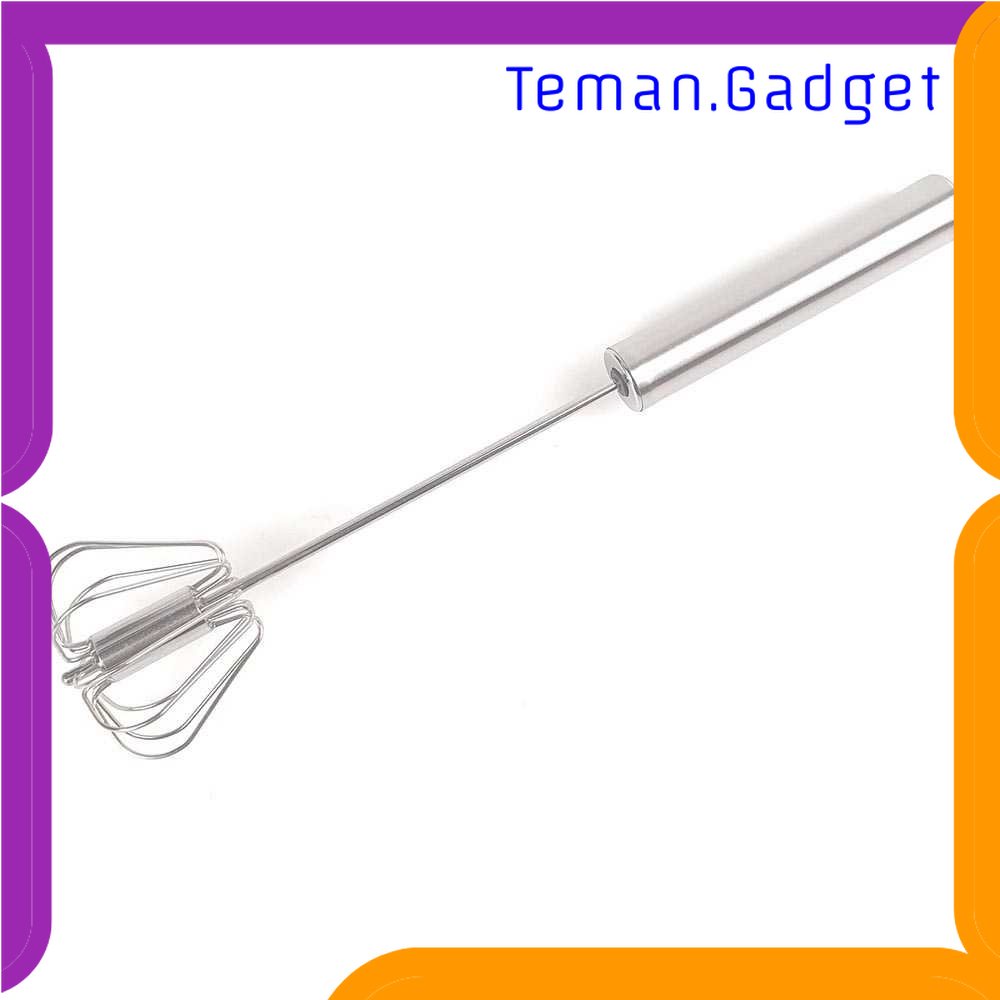 TG -  DPR ZHEGW Hand Mixer Mini Semi Otomatis Pengocok Telur Whisk Foamer - Z-163