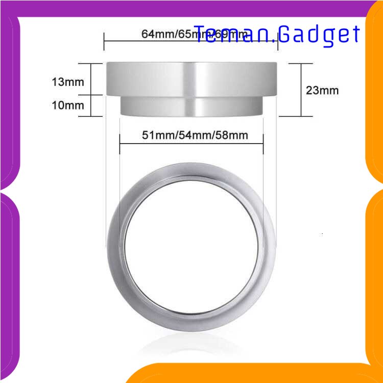 TG - DPR Dalinwell Intelligent Dosing Ring Espresso Tamper 58mm - YXA44