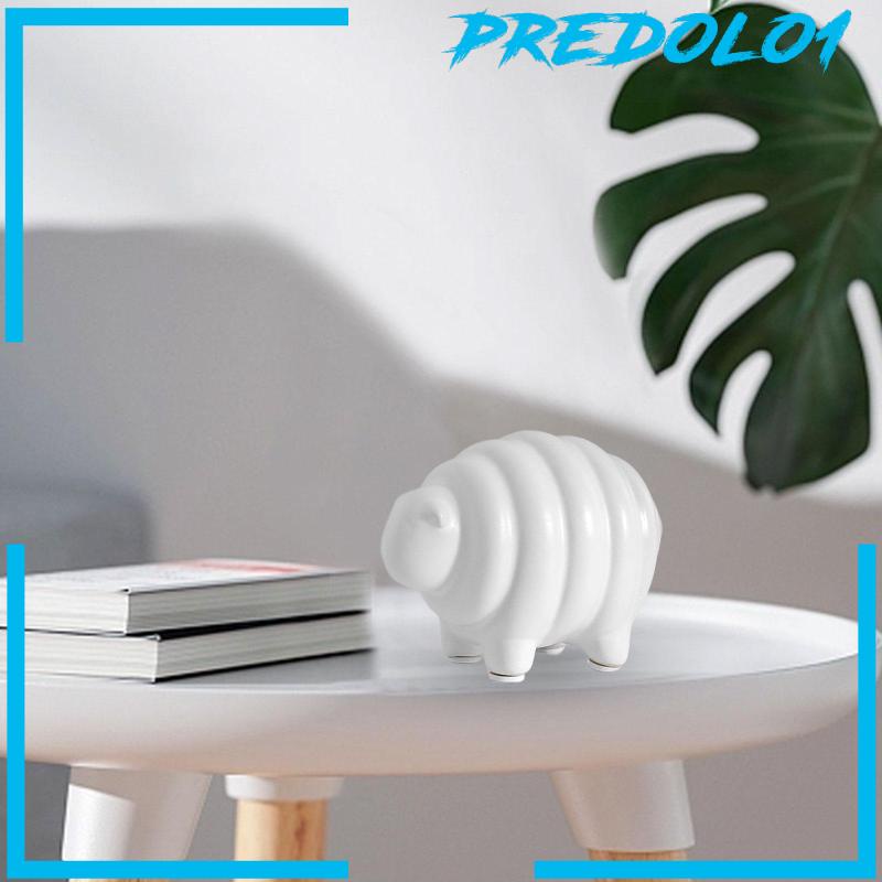 [Predolo1] Patung Domba Keramik Ornamen Modern Kreatif Patung Hewan