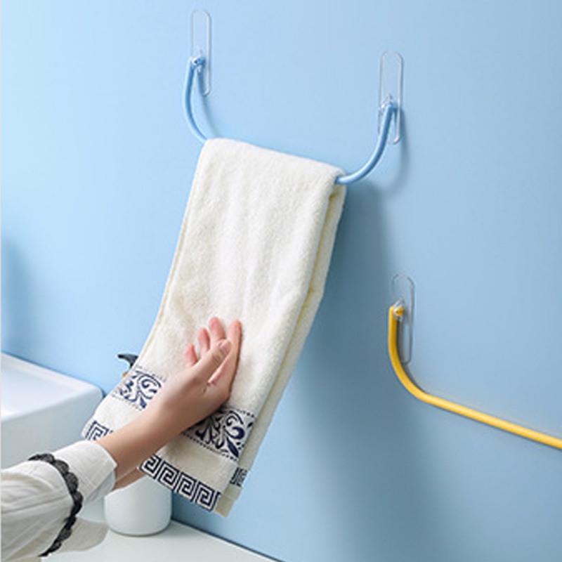 [Unggulan] Rak Penyimpanan Sandal Dinding Kalung Kunci Serba Serbi Kait Gantung Hemat Ruang Kamar Mandi Tempat Sepatu Bukti Cetakan Penutup Panci Handuk Drain Rack