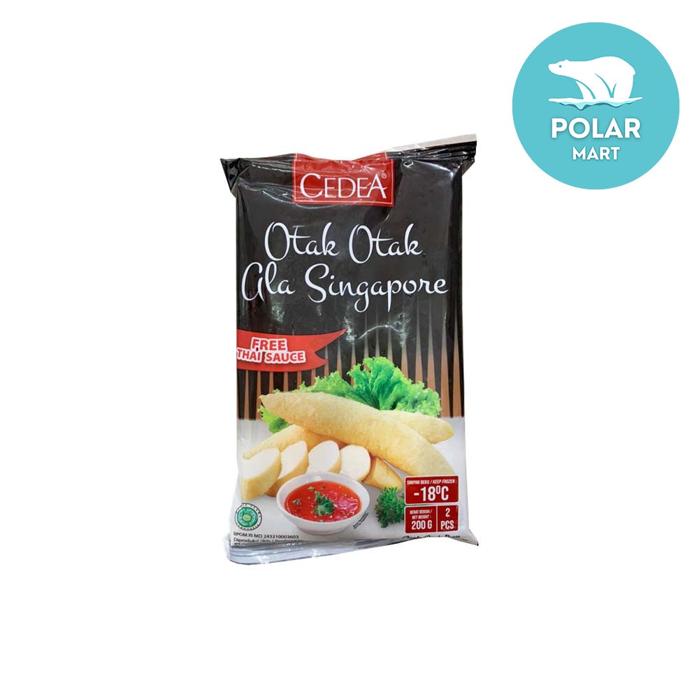 

[Cab. Cimahi] Cedea Otak-Otak Ala Singapore 200 Gram (FROZEN FOOD BANDUNG)