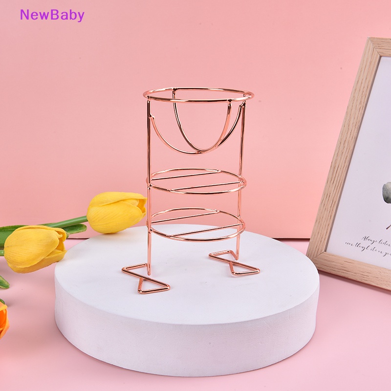 Newbaby 1PC Blender Makeup Kecantikan Puff Penyimpanan Spons Telur Pengering Stand Holder Rak ID