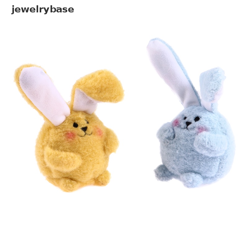 [jewelrybase] Telinga Panjang Kelinci Boneka Plush Gantungan Kunci Liontin Tahun Kelinci2023 Butik Mainan