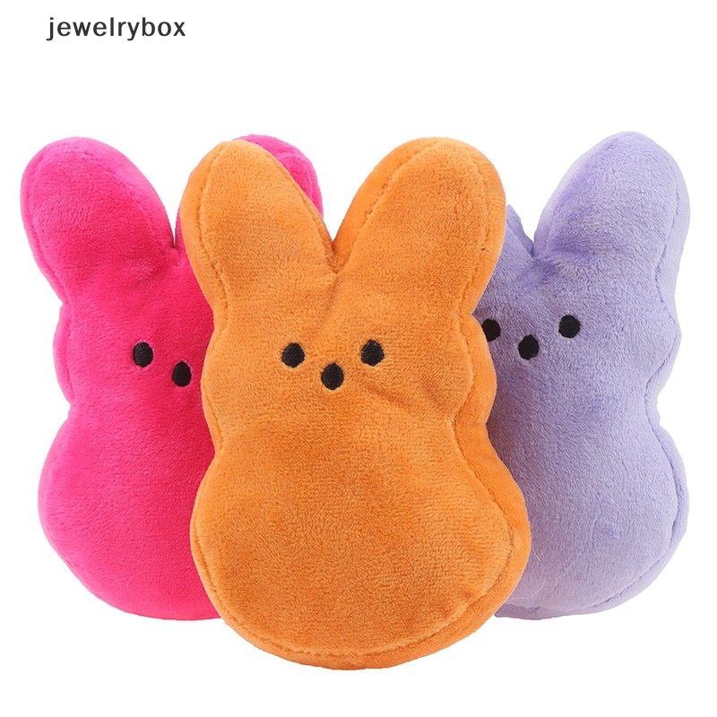 [jewelrybox] Rabbit Plush Stuffed Doll Peeps Bunny Tahun Kelinci2023Boneka Decor Mainan Butik