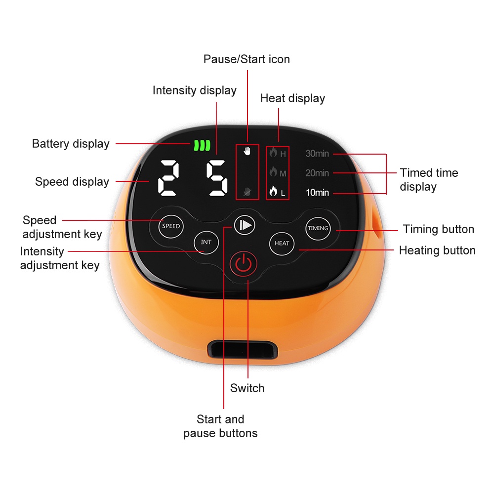 Upgrade Glove Heating Rehabilitasi Sarung Tangan Robot Fungsi Tangan Recovery Finger Trainer