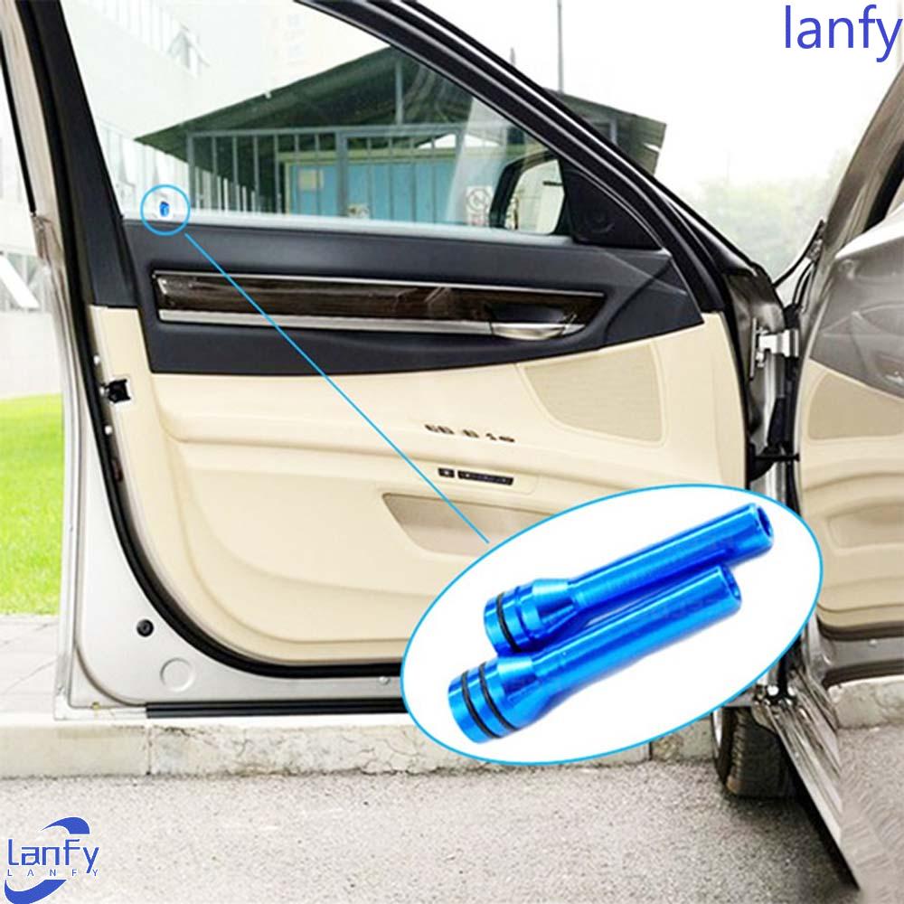 Lanfy Interior Mobil Truk 2PCS Aluminium Alloy 49mm Keamanan Otomatis Dekorasi Pintu