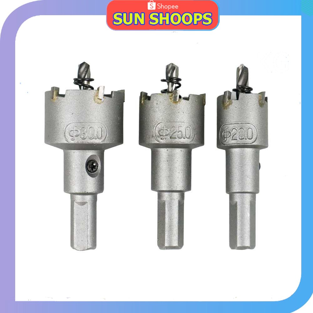 

SUN SHOOPS - HIFESON Mata Bor Carbide Tip Wood Metal Hole Cut 3 PCS - EPC-21