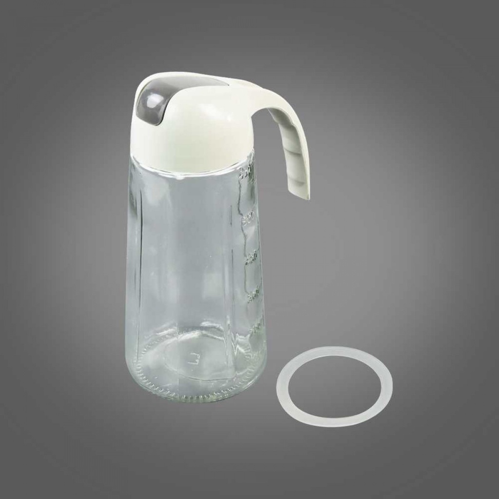 Botol Tempat Minyak Serbaguna Roborobo Seasoning Glass Jar 630ml