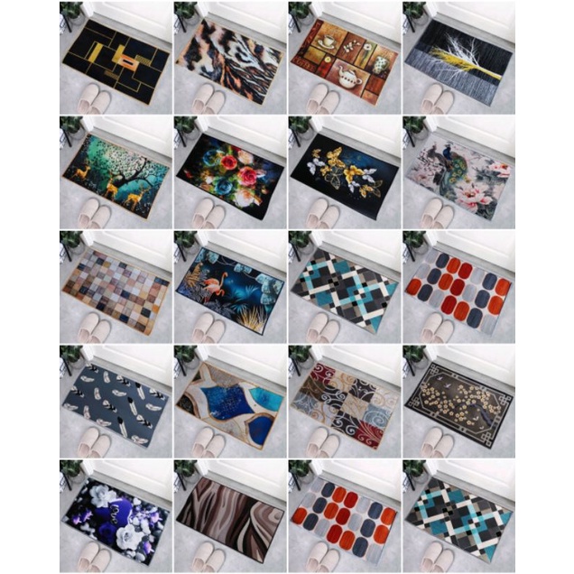 Keset anti slip keset dapur keset kamar mandi keset ruang tamu keset cantik & imut