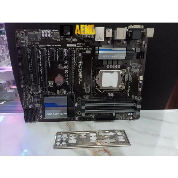 Motherboard PC Gaming Merk Gigabyte GA - H87 - D3H Socket 1150 Model ATX Mantap