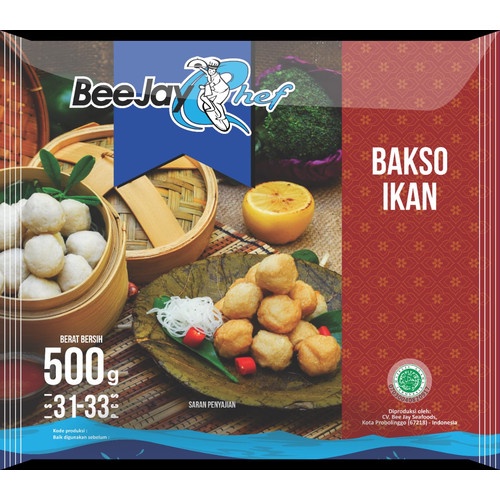 

Beejay Bakso ikan 500 gr
