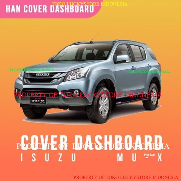 FREE 4 BONUS || Alas Pelindung Cover Dashboard Isuzu MUX / MU-X Presisi