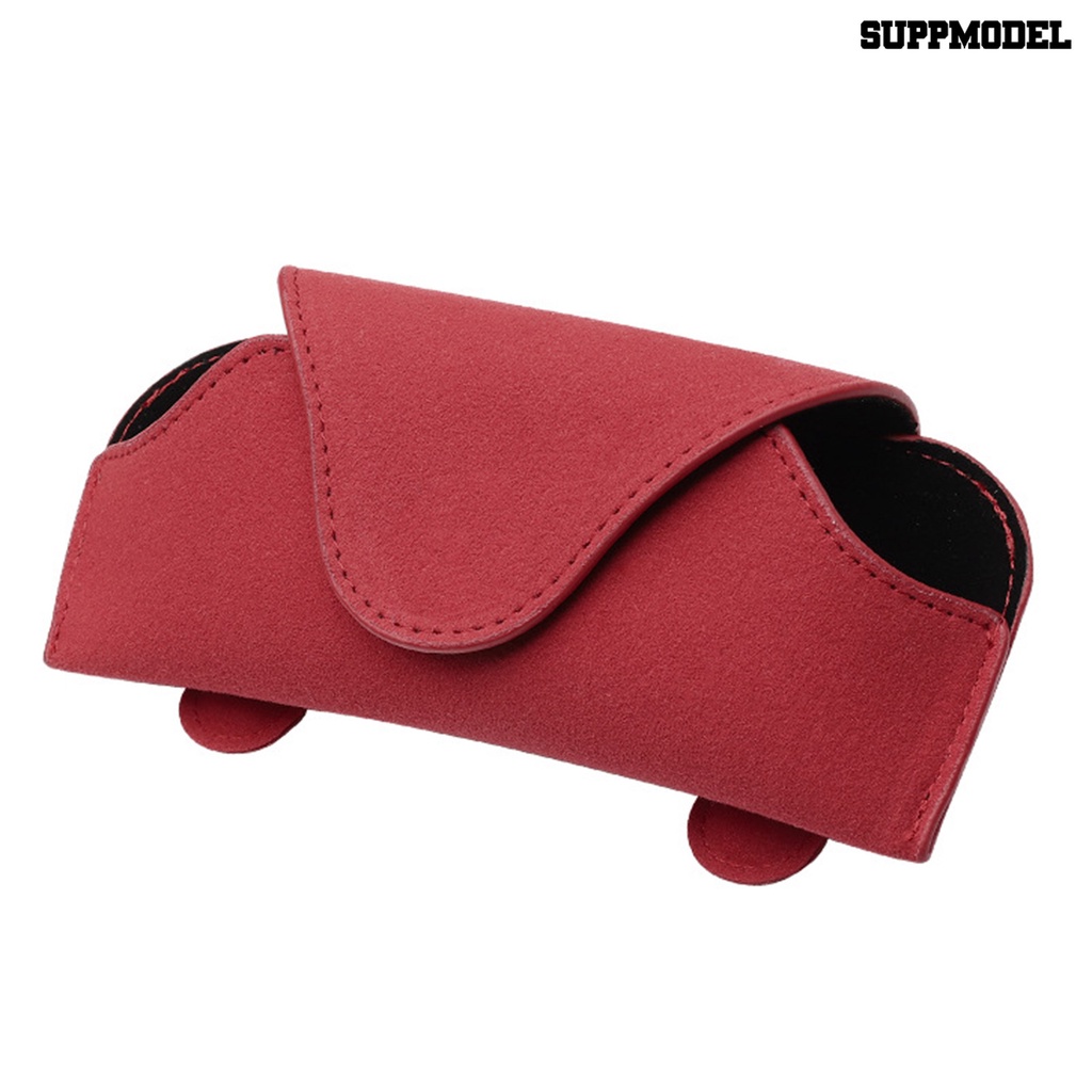 [SM Otomatis] Tempat Kacamata Dengan Tutup ic Tersembunyi Anti Gores Penyimpanan Kacamata Pelindung Matahari Mobil Case Pelindung Perlengkapan Kendaraan