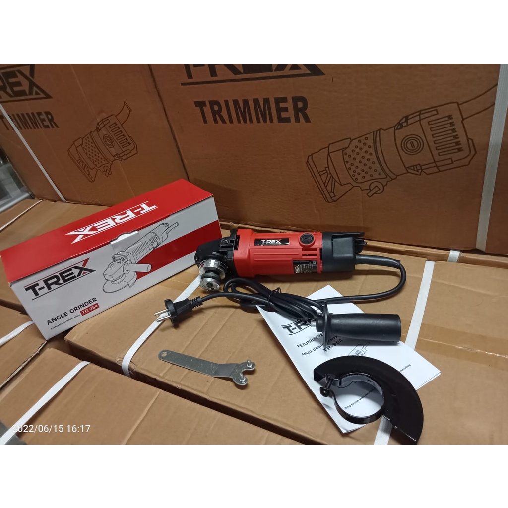 Terlaris Mesin Gerinda Tangan Listrik 4&quot; Angle Grinder TY-REX MT 90 Original / Mesin Gerinda Gurinda Grinda