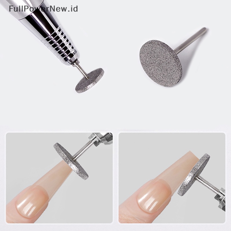 Power Nail Drill Bit Carbide Diamond Mata Paku Milling Cutter Burrs Elektrik Pedicure ID