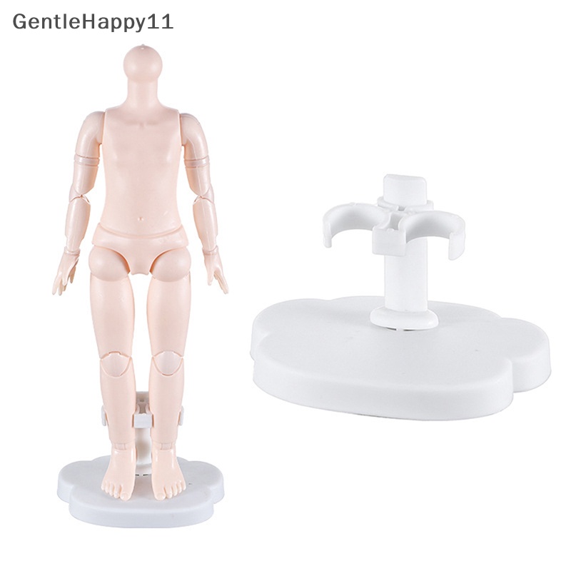 Gentlehappy 1Pc Boneka Stand Display Untuk Boneka 30cm Klip Kaki Memperbaiki Penopang Mainan Aksesoris id