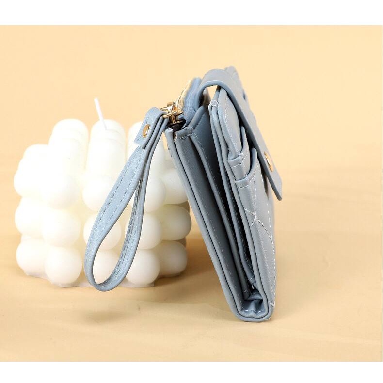 DOMPET WANITA LIPAT YS43 IMPORT DOMPET KARTU KOREA MURAH WALLET PREMIUM JAKARTA