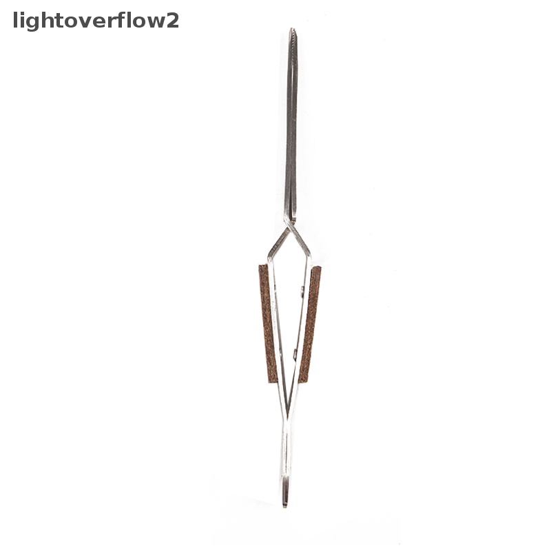 [lightoverflow2] Stainless Steel Cross Lock Pinset Penutup Diri Perhiasan Solder Craft Repair [ID]