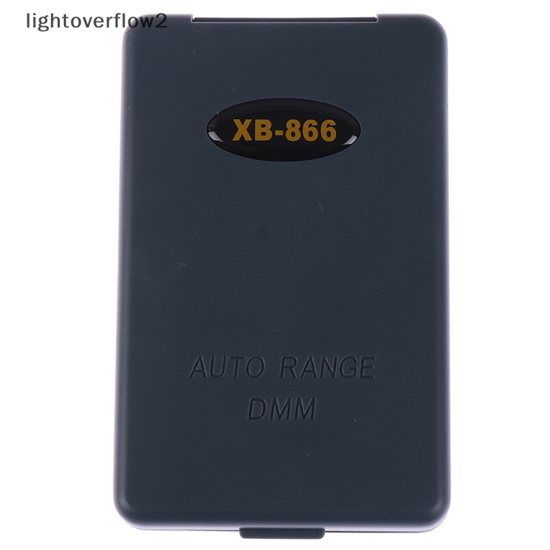 [lightoverflow2] Xb866 Mini LCD Auto Range AC/DC Pocket Digital Multimeter Voltmeter Tester [ID]