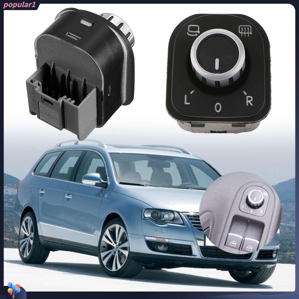 Populer Saklar Knob Cermin Samping Mobil Untuk Jetta MK5 Untuk Golf MK5 MK6 Untuk Kontrol Pemanas VW