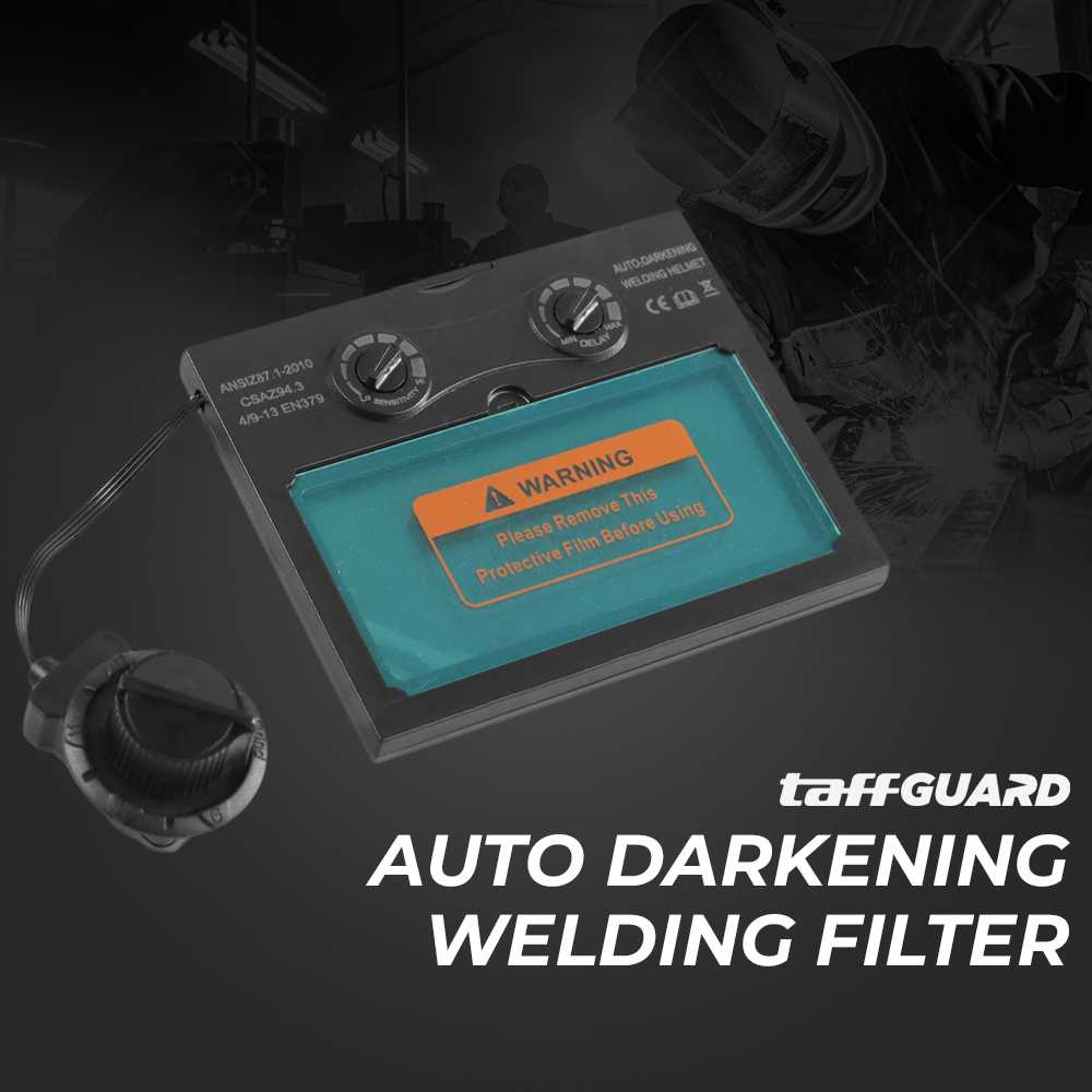 TaffGUARD Auto Darkening Welding Filter Lens - TX500CF