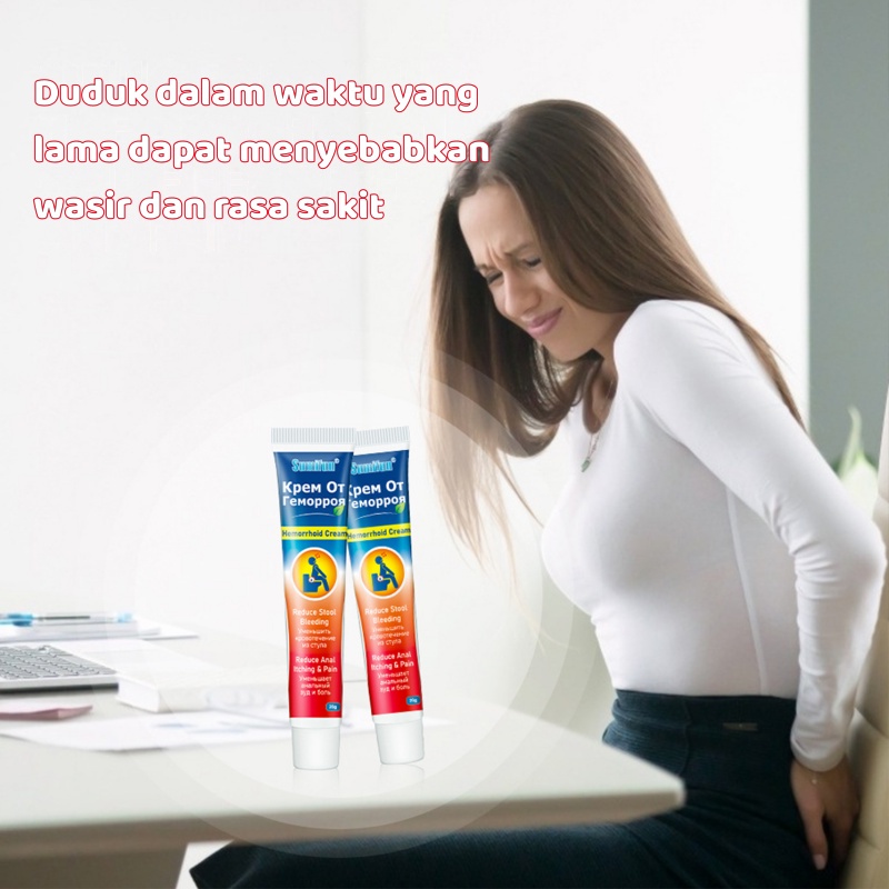 Sumifun Obat Wasir Obat Ambeien 20g Obat Benjolan Di Lubang Anus 100% Herbal Aman Ampuh Mengatasi Ambeien