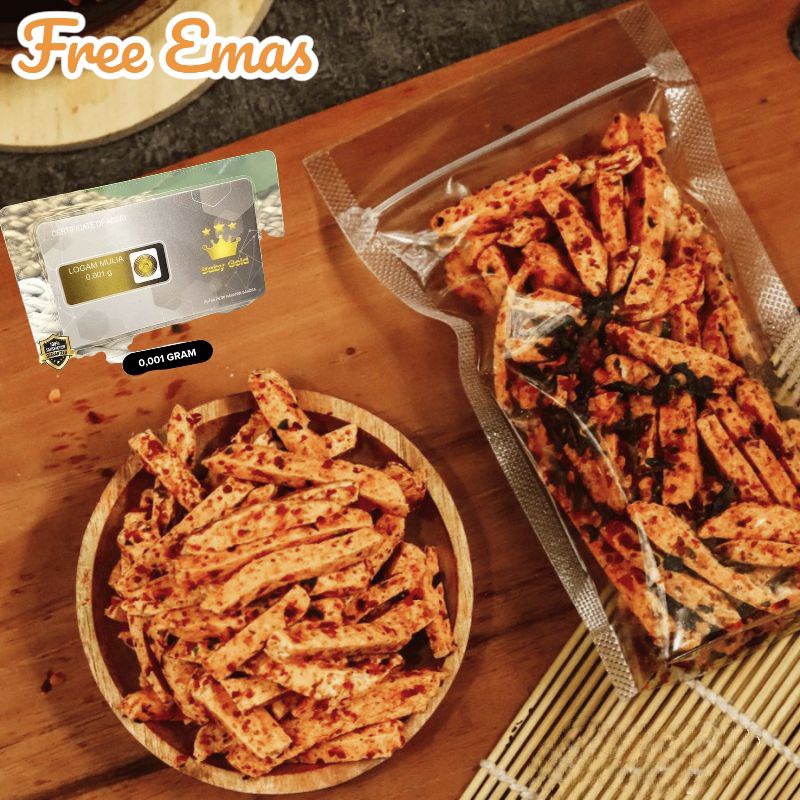 

Terlaris (FREE EMAS)BASRENG PEDAS DAUN JERUK 500 GRAM 1KG 250 GRAM MURAH VIRAL TIKTOK MAKANAN PEDAS MURAH CEMILAN KERING _gtrshop0508_