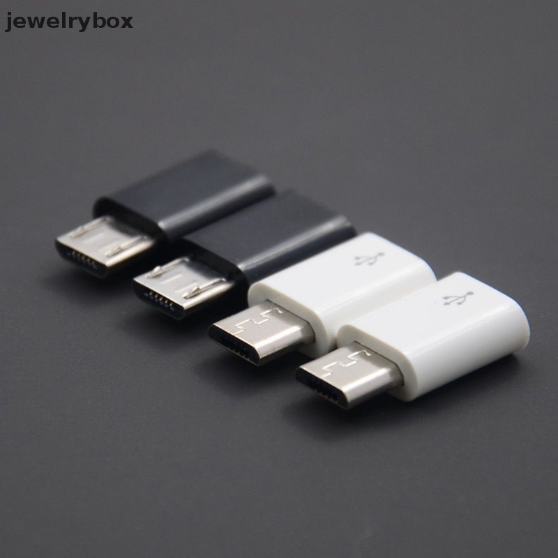 [jewelrybox] 1pcs Konektor Konverter Tipe C Female To Micro USB Male Untuk Ponsel Android Adapter Butik