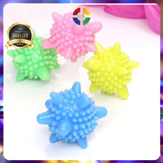 Magic Laundry Ball Dryer Ball Anti Winding / Bola Mesin Cuci Multi-Color