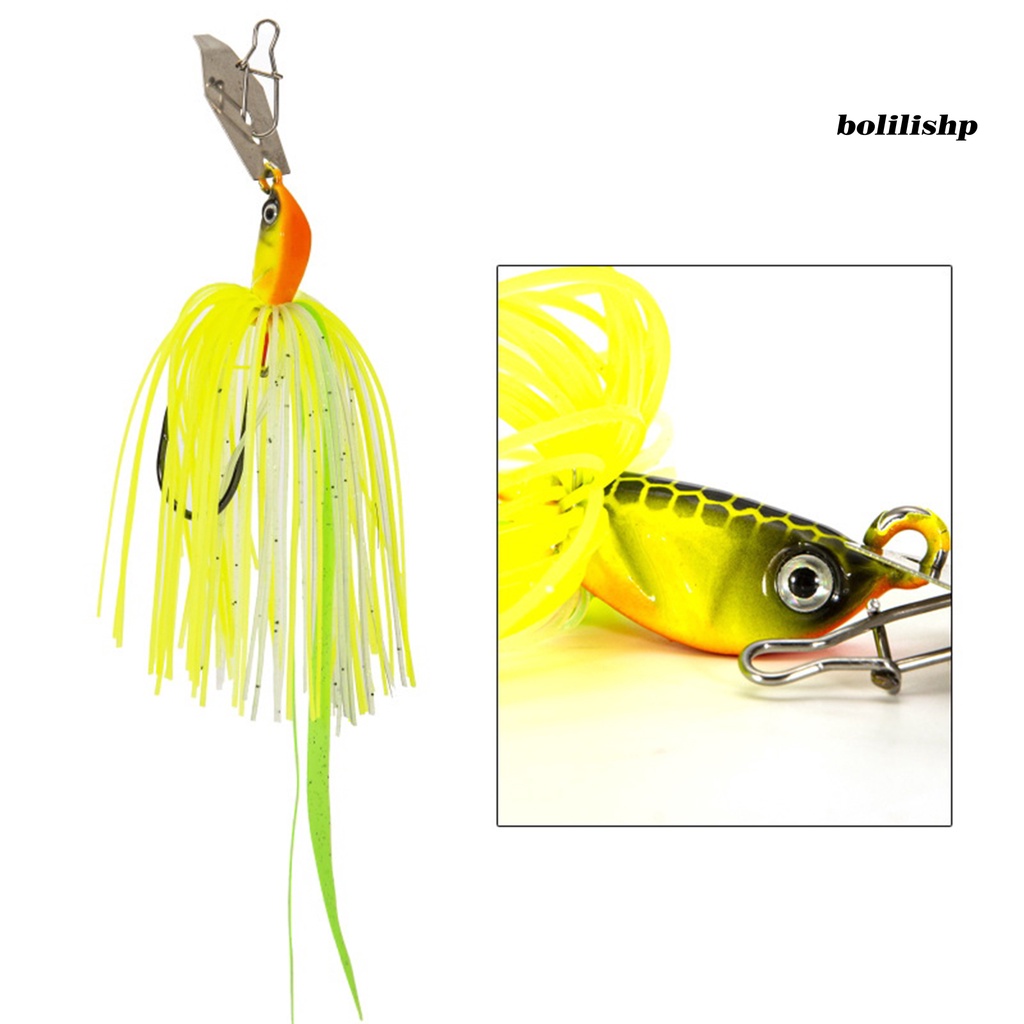 Bo-10g/15.5cm Kepala Ikan Umpan Air Tajam-Baffle Anti-Korosi Anti Gantung 3D Fisheyes Rotating Bait Fishhook Outdoor Angling Tackle