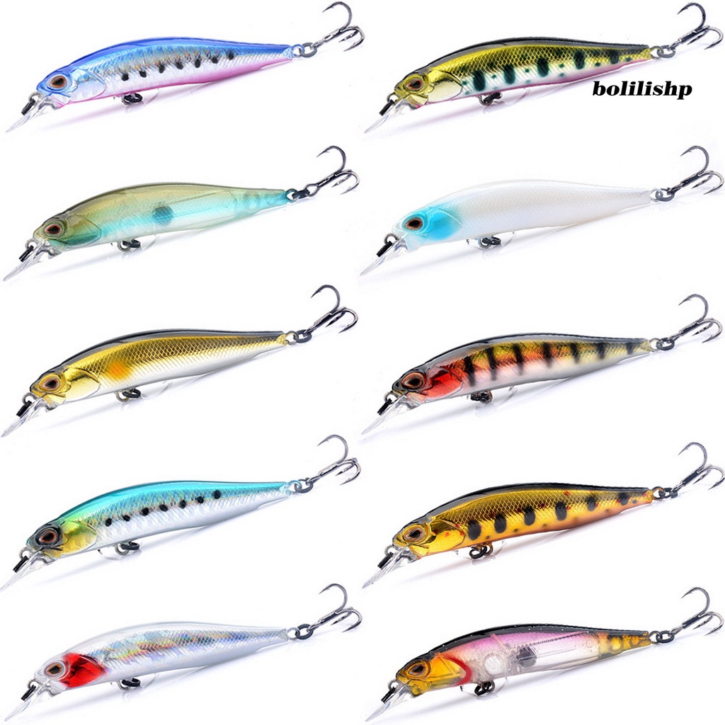 Bo-8.4g Umpan Umpan Kait Tajam Semua Aplikasi Air Meningkatkan Tingkat Memancing Built-in Ikan Kecil Hovering Colorful Artificial Lure Outdoor Fishing