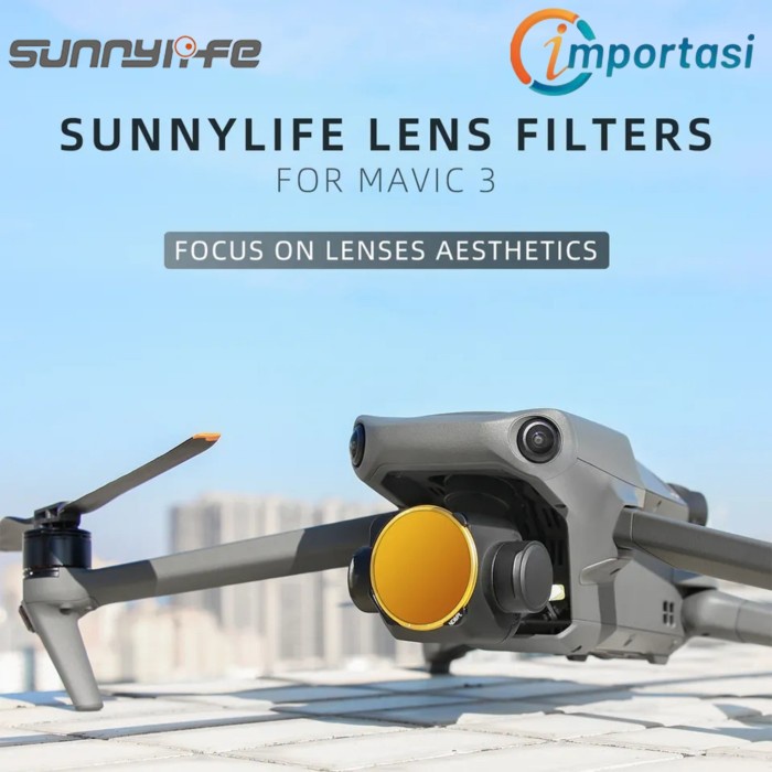 SUNNYLIFE Lens Filter DJI MAVIC 3 CPL ND8 ND16 ND32 ND16PL ND8PL MCUV - ND8PL