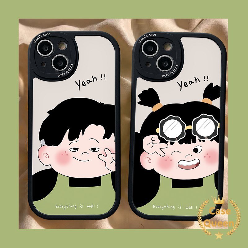 Cute Cartoon Funny Boy Girl Casing For Infinix Hot 10s 10T 10 Lite 11s 11 Infinix Note 8 Hot 11 9 Play 10 11s 10s 10T Smart 6 5 Couple Soft Silicon Case Lovers Cover