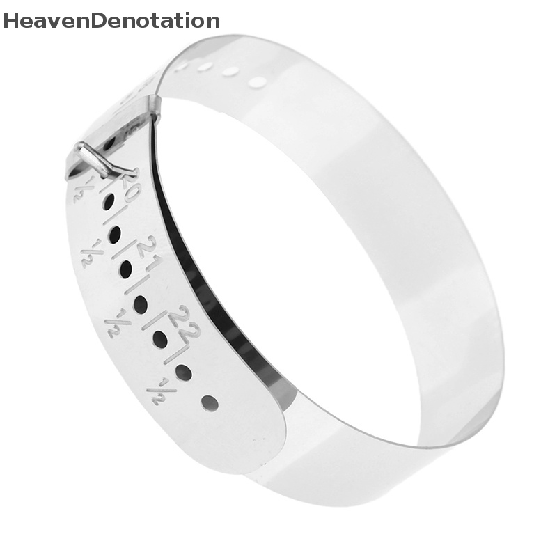 [HeavenDenotation] Stainless Steel Bangle Sizer Gauge Adjustable Gelang Tangan Alat Ukur HDV