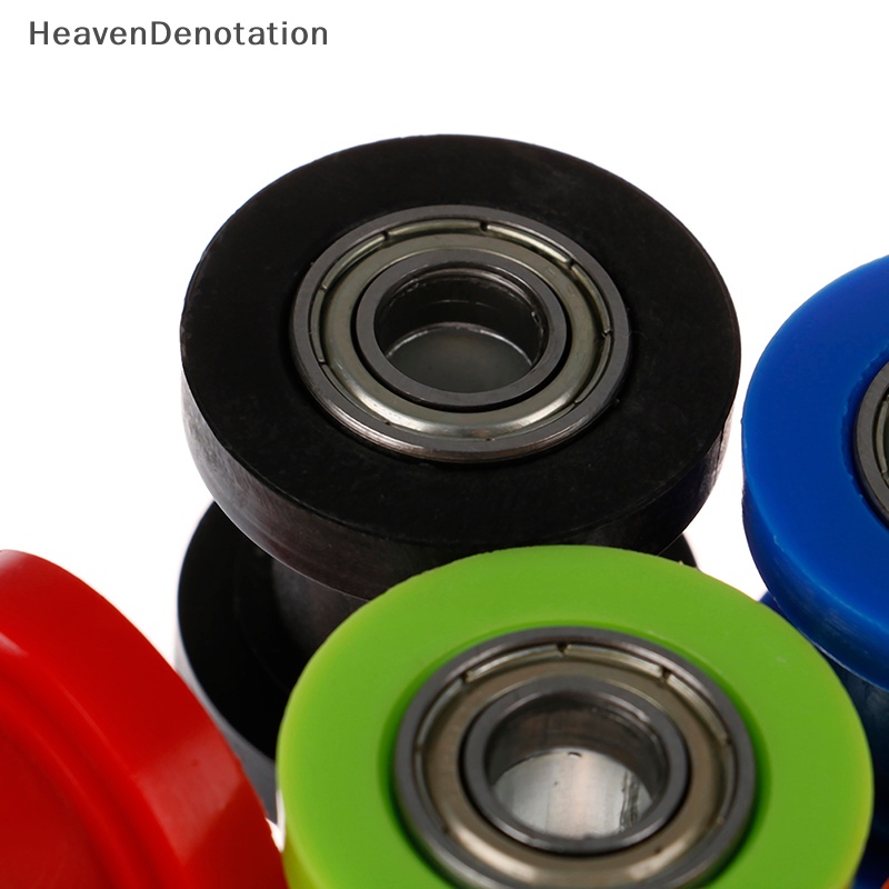 [HeavenDenotation] 10mm Rantai Roller Slider Tensioner Adjuster Pulley Wheel Guide Pit Motor Trail  Hdv