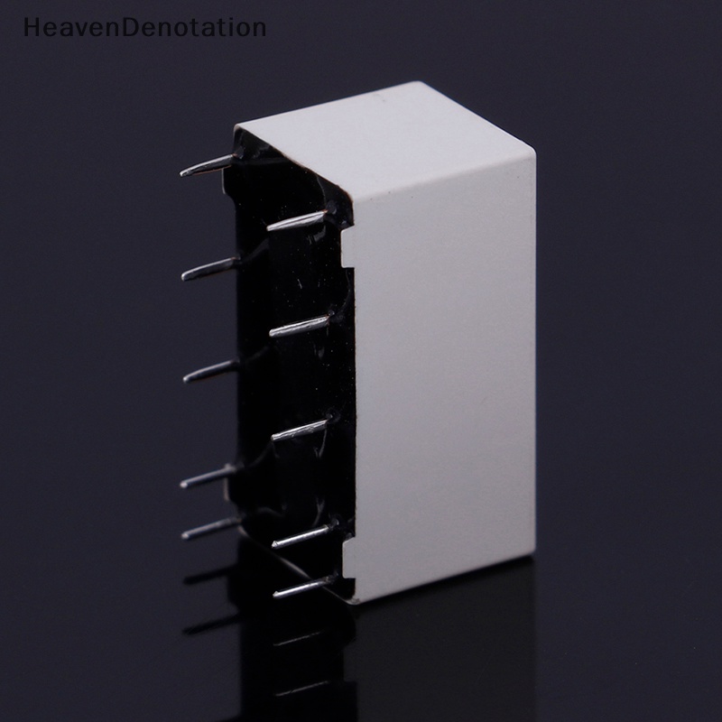 [HeavenDenotation] 5v coil bistable latching relay DPDT 30VDC 2A 1A 125VAC HFD2/005-S-L2-D realy HDV