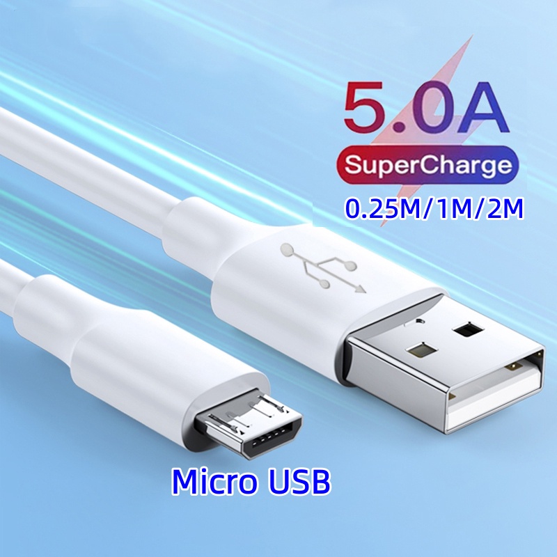 5a Kabel Micro usb Kawat Pengisian Cepat Handphone Kabel Micro usb Untuk Andriod Kabel Data Micro usb Cord