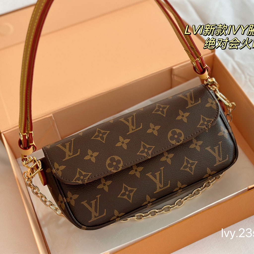 Louis Vuitton Vintage Monogram Sac Bandoulière - Brown Shoulder Bags,  Handbags - LOU558781