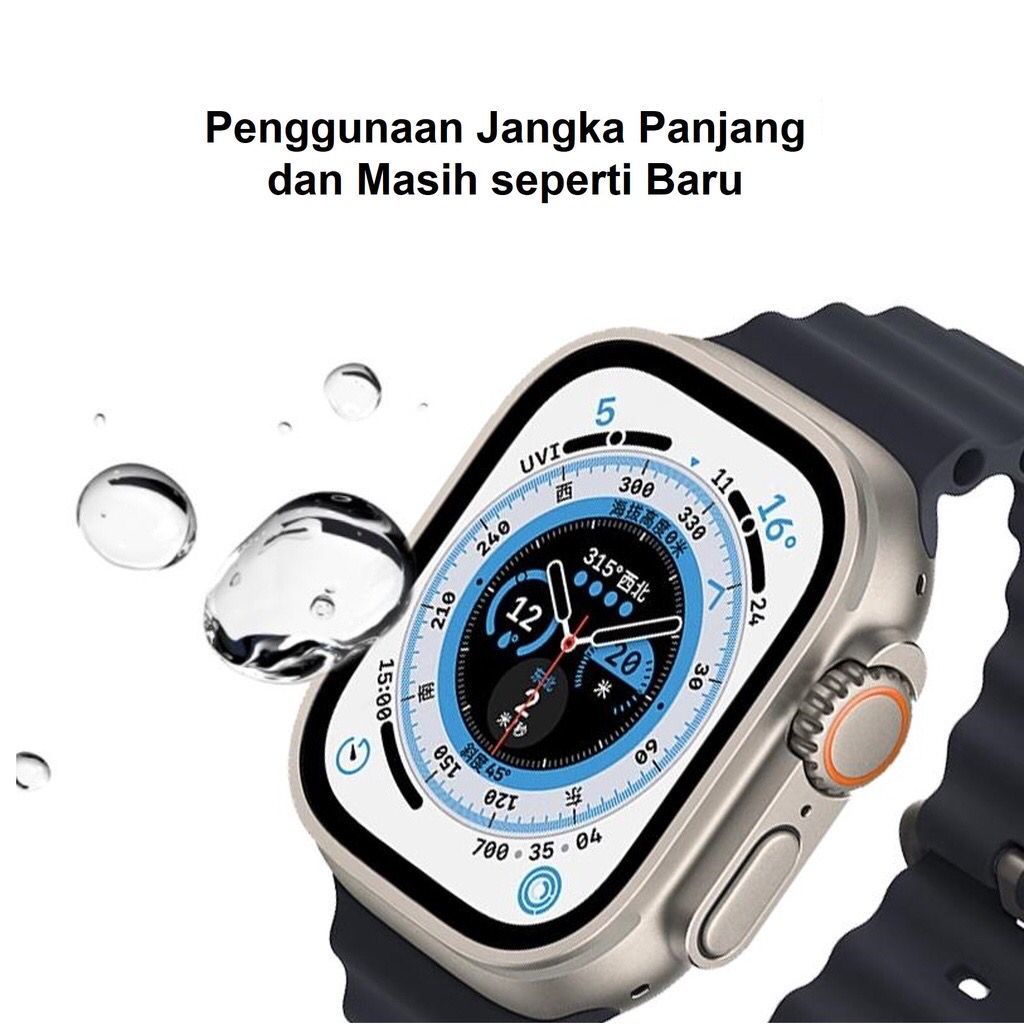 Tali Jam Tangan Iwatch 38mm 40mm 41mm 42mm 44mm 45mm 49mm Model Ocean Series Strap Apple Watch