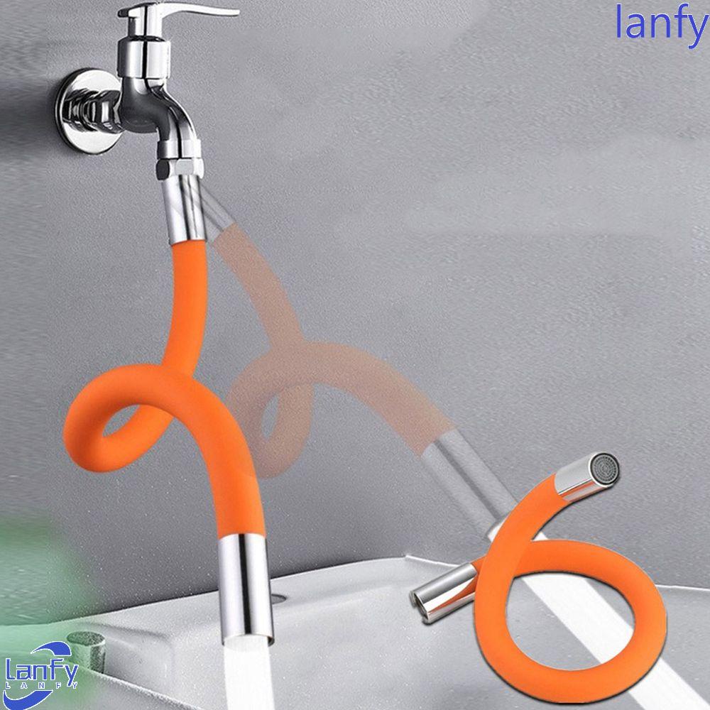 Lanfy Faucet Extension Dapur Kamar Mandi Lentur Free Aksesoris Kran360° Filter Air Rumah Tangga Perangkat Keras Dapat Diputar