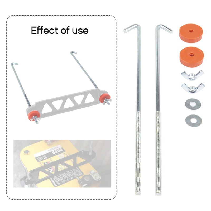 Matahari 2Pcs Holder Bracket Fasten Baterai Mobil Battery Tie Down Brace Bar Untuk Mobil Truk