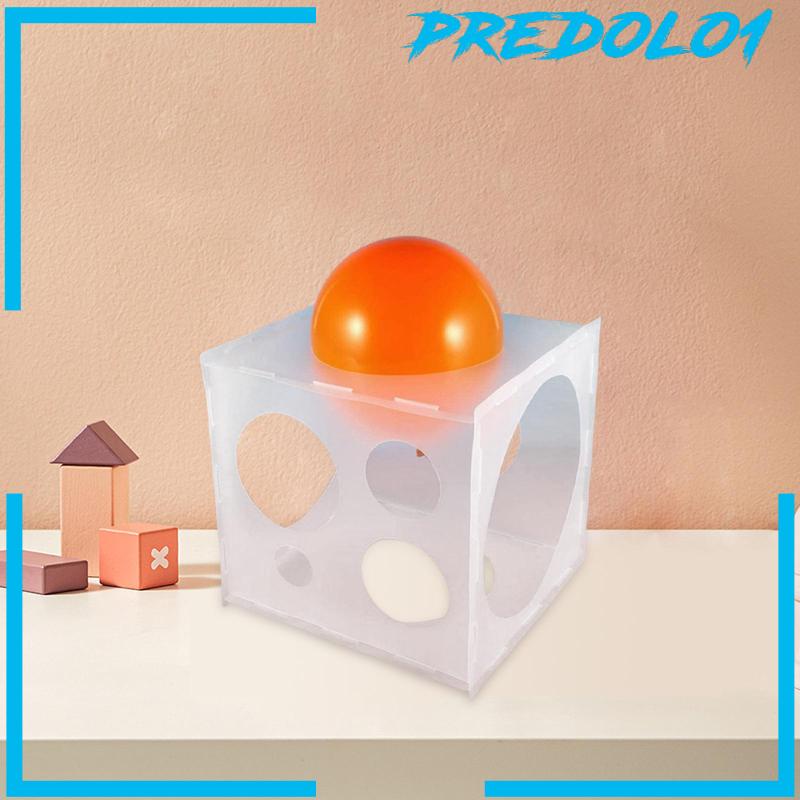 [Predolo1] 2-10 inch Balloon Sizer Box Kotak Ukur Ukuran Balon Untuk Kolom Balon