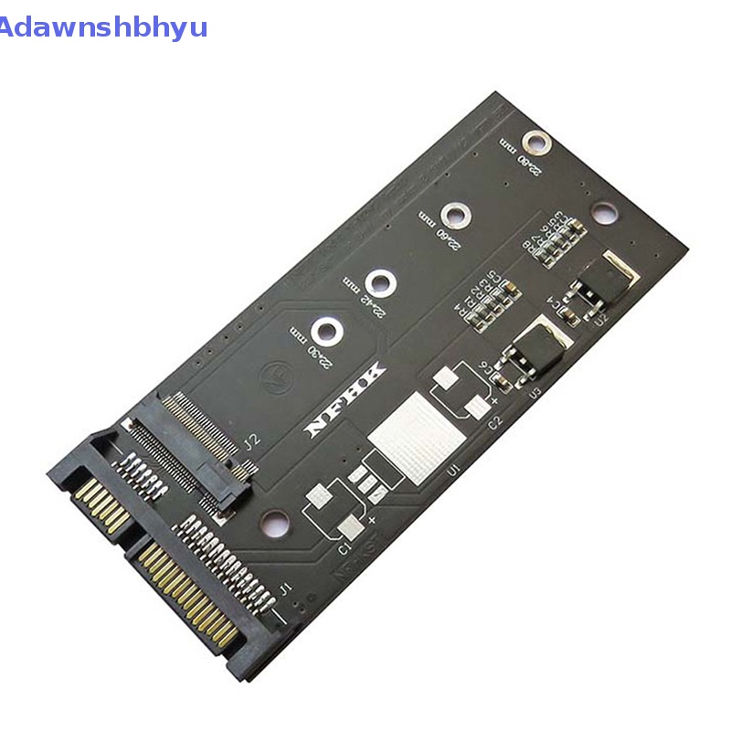 Adhyu Baru SATA M.2 NGFF SSD Ke 2.5&quot; SATA 2.5&quot; SATA to M.2 NGFF SSD Adapter Riser Card Hot Sale ID