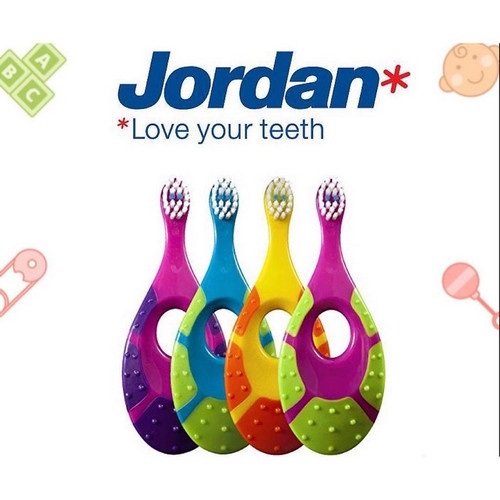 Jordan Toothbrush Bayi / Jordan Sikat Gigi Anak Semua Varian / Step 1 / Step 2 / Step 3 /Jordan Sikat Gigi Bayi