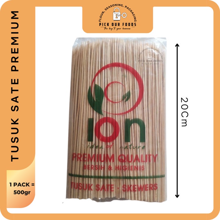 

DLP12- Tusuk Sate Panjang 1Pack Termurah Kualitas Premium