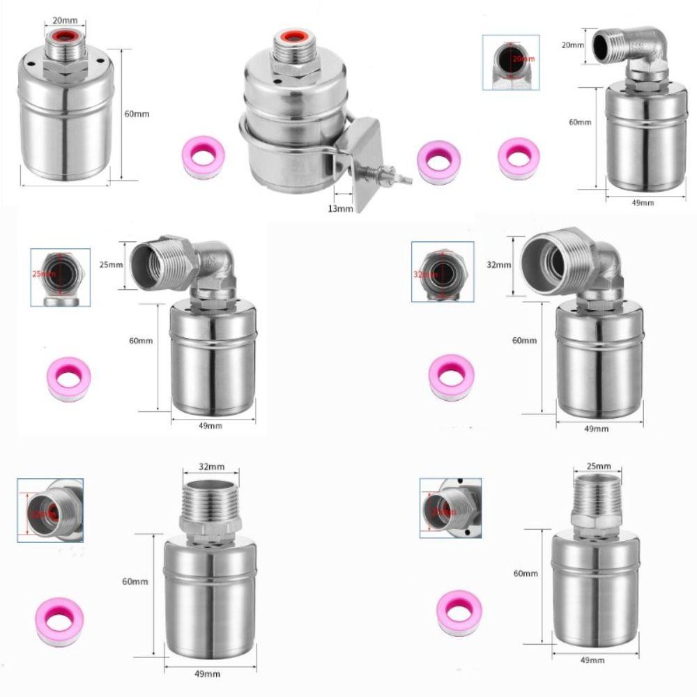 SUYO Otomatis Water Level Controller Dapur304Stainless Steel Tangki Air Mengapung Ball Valve